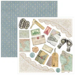 CIAO BELLA  - Fussy cut pad 6x6 - Eastern Journey
