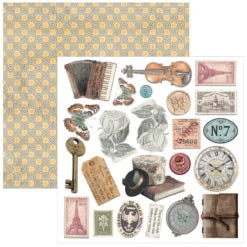 CIAO BELLA  - Fussy cut pad 6x6 - Eastern Journey