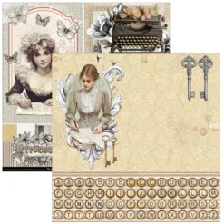 CIAO BELLA  - 12 x 12  Patterns Pad - Typographic