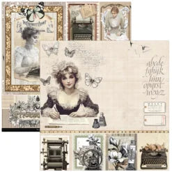 CIAO BELLA  - 12 x 12 Typographic Paper pad