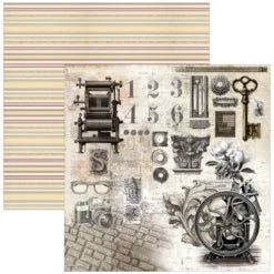 CIAO BELLA  - 12 x 12 Typographic Paper pad