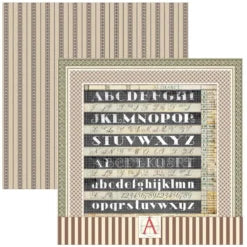 CIAO BELLA  - 12 x 12 Typographic Paper pad