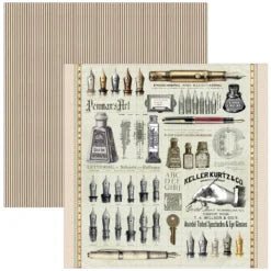 CIAO BELLA  - 12 x 12 Typographic Paper pad