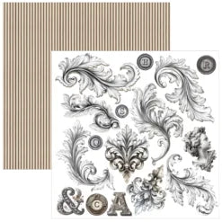 CIAO BELLA  - Fussy cut pad 6x6 - Typographic