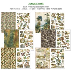 CIAO BELLA -Junk Journal & Ephemera Book - Jungle Vibes