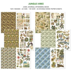 CIAO BELLA -Junk Journal & Ephemera Book - Jungle Vibes