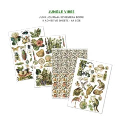 CIAO BELLA -Junk Journal & Ephemera Book - Jungle Vibes