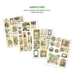 CIAO BELLA -Junk Journal & Ephemera Book - Jungle Vibes
