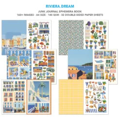 CIAO BELLA -Junk Journal & Ephemera Book - Riviera Dream