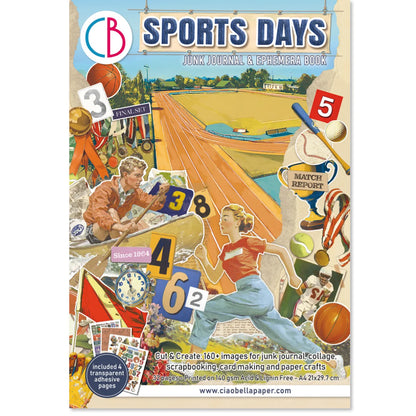 CIAO BELLA -Junk Journal & Ephemera Book - Sports Days