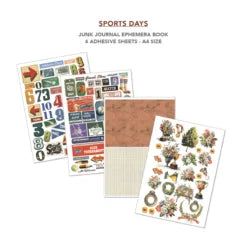 CIAO BELLA -Junk Journal & Ephemera Book - Sports Days