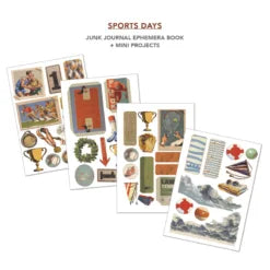 CIAO BELLA -Junk Journal & Ephemera Book - Sports Days