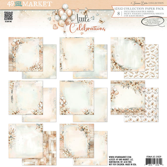 49 and Market - Little Celebrations 12 x 12 paper pack