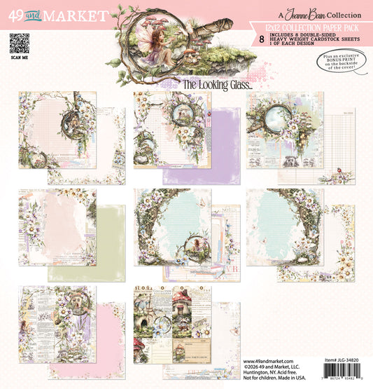 49 and Market - 12 x 12 paper pack - The Looking Glass