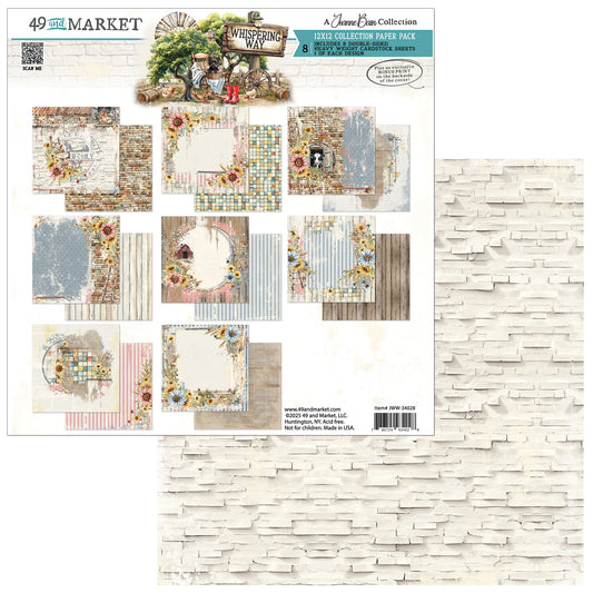49 and Market - 12 x 12 paper pack - Whispering Way