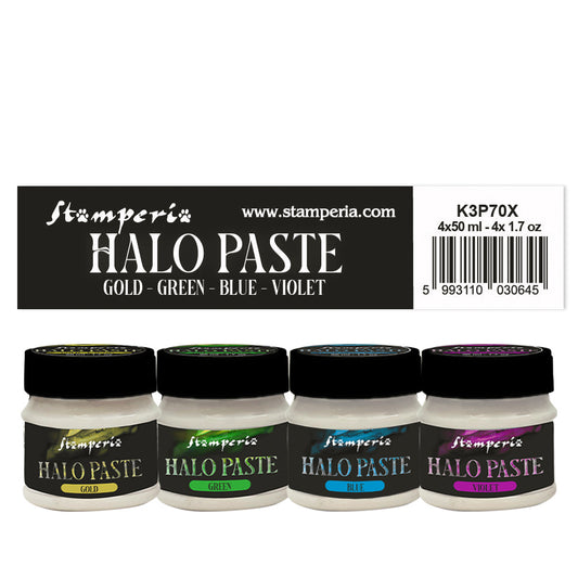 Stamperia Halo Paste Kit - 50 ml - 4 x 50ml
