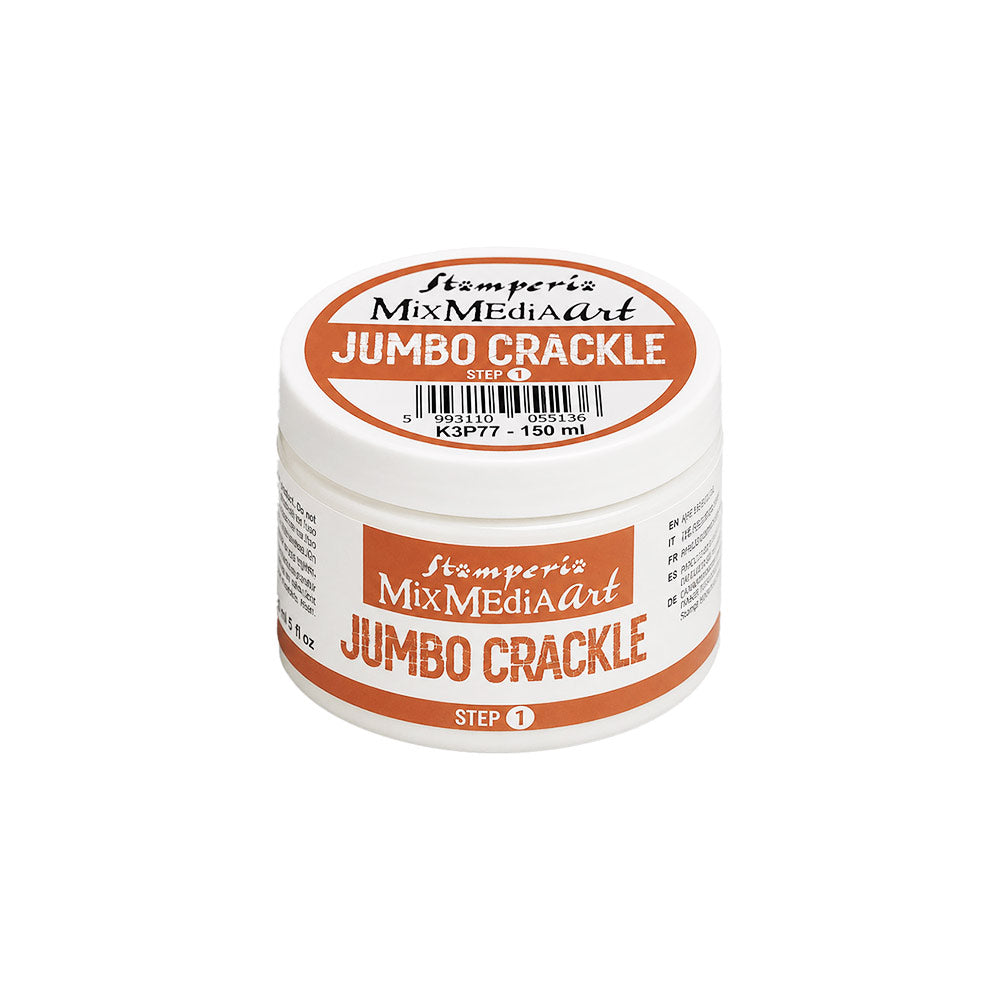 Stamperia - Jumbo Crackle Transparent Step 1 - 150ml
