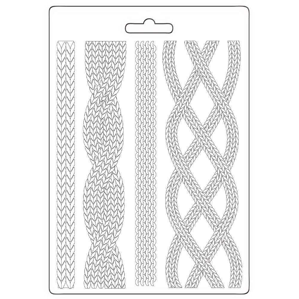 Stamperia- Soft Mould A5 - Whispering Woods cords