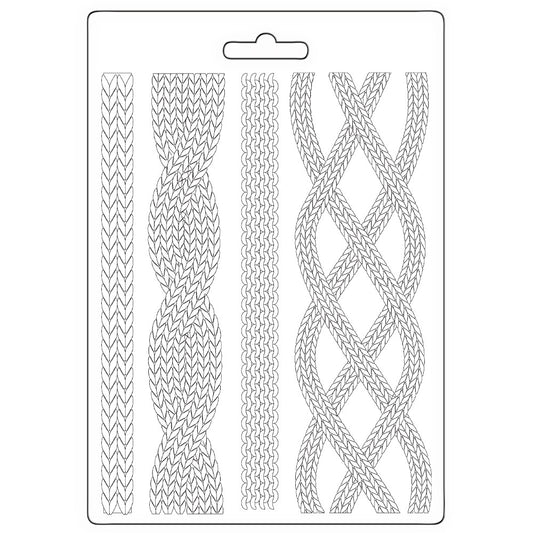 Stamperia- Soft Mould A5 - Whispering Woods cords