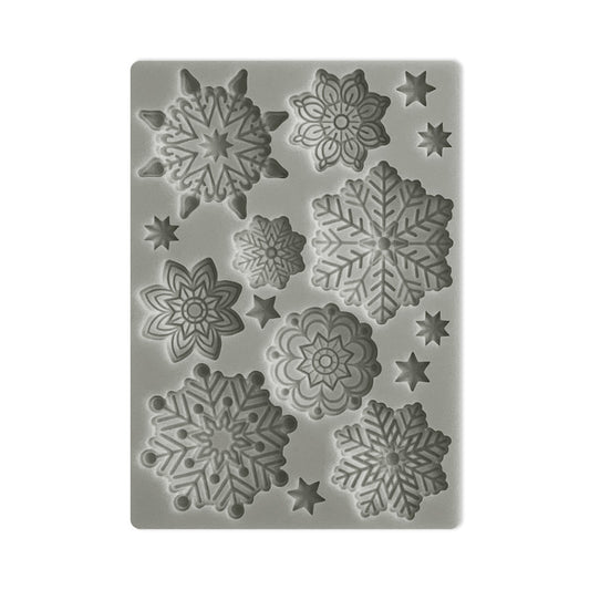 Stamperia  - Silicon mold A6 -  Snowflakes