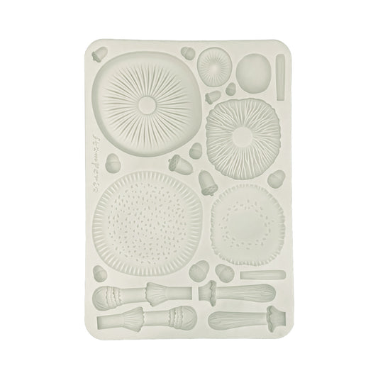 Stamperia  - Silicon mold A5 - Whispering Woods 3d mushrooms