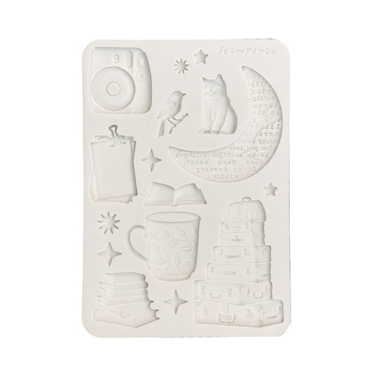 Stamperia  - Silicon mold A5 - Secret Dairy