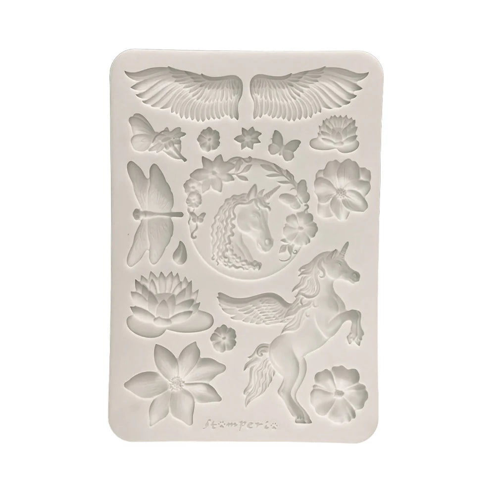 Stamperia  - Silicon mold A5 - WONDERLAND