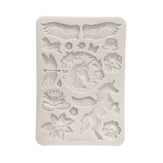 Stamperia  - Silicon mold A5 - WONDERLAND