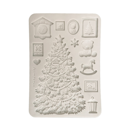 Stamperia  - Silicon mold A5 - Christmas tree