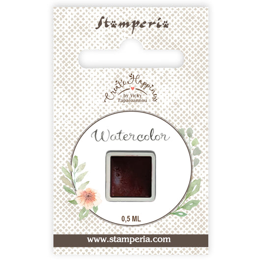 Pre Order - Stamperia- Create Happiness - Watercolours refill - Crimson