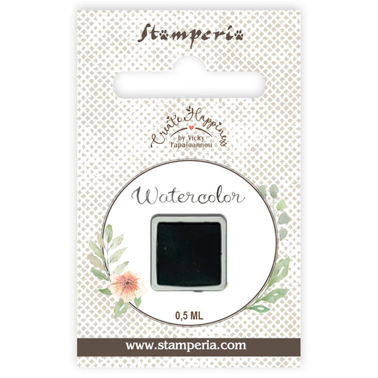 Pre Order - Stamperia- Create Happiness - Watercolours refill - Dark Green