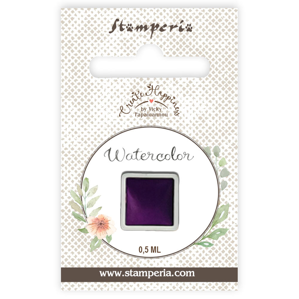 Pre Order - Stamperia- Create Happiness - Watercolours refill - Lilac