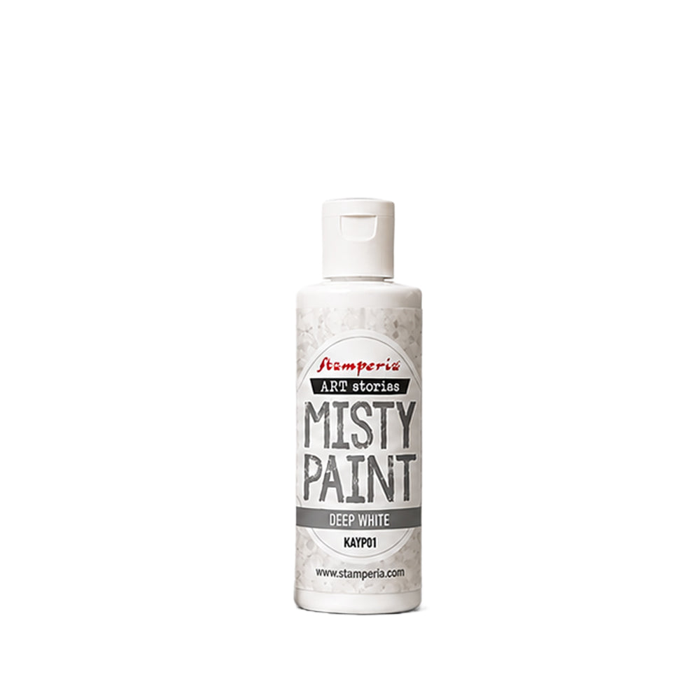 Stamperia - Art Stories - Misty Paint - Deep White