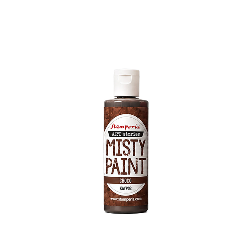 Stamperia - Art Stories - Misty Paint - Choco