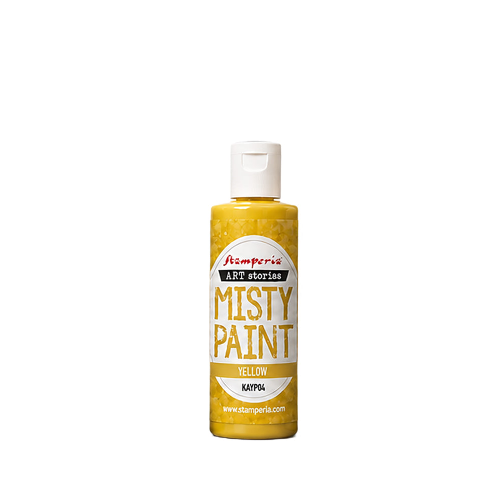 Stamperia - Art Stories - Misty Paint - Yellow