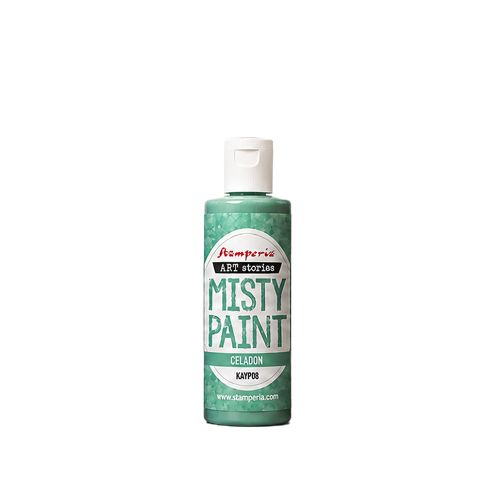 Stamperia - Art Stories - Misty Paint - Celadon