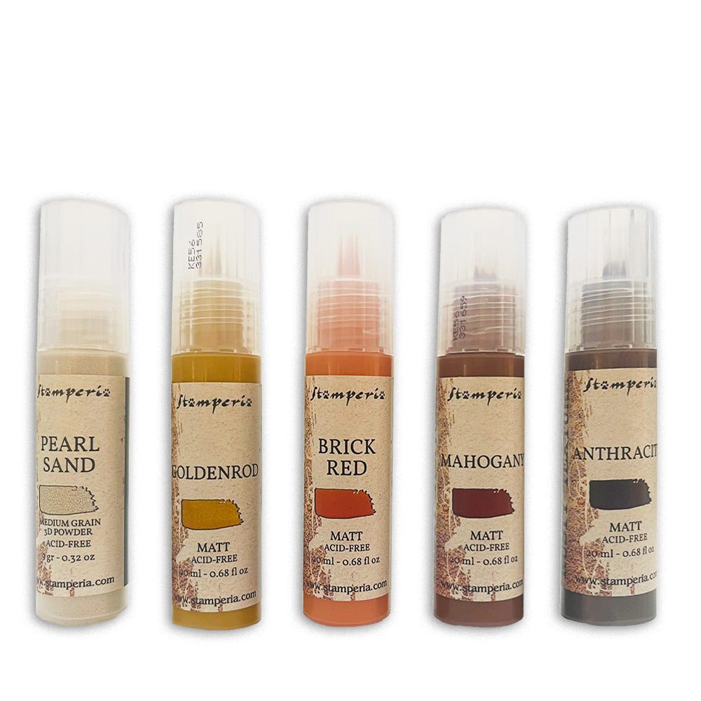 Stamperia  - Rust Texture paints 5x20 ml