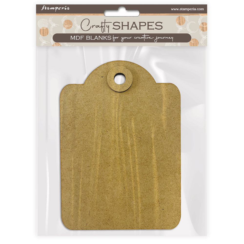 Stamperia - Crafty Shapes - Rounded Tag