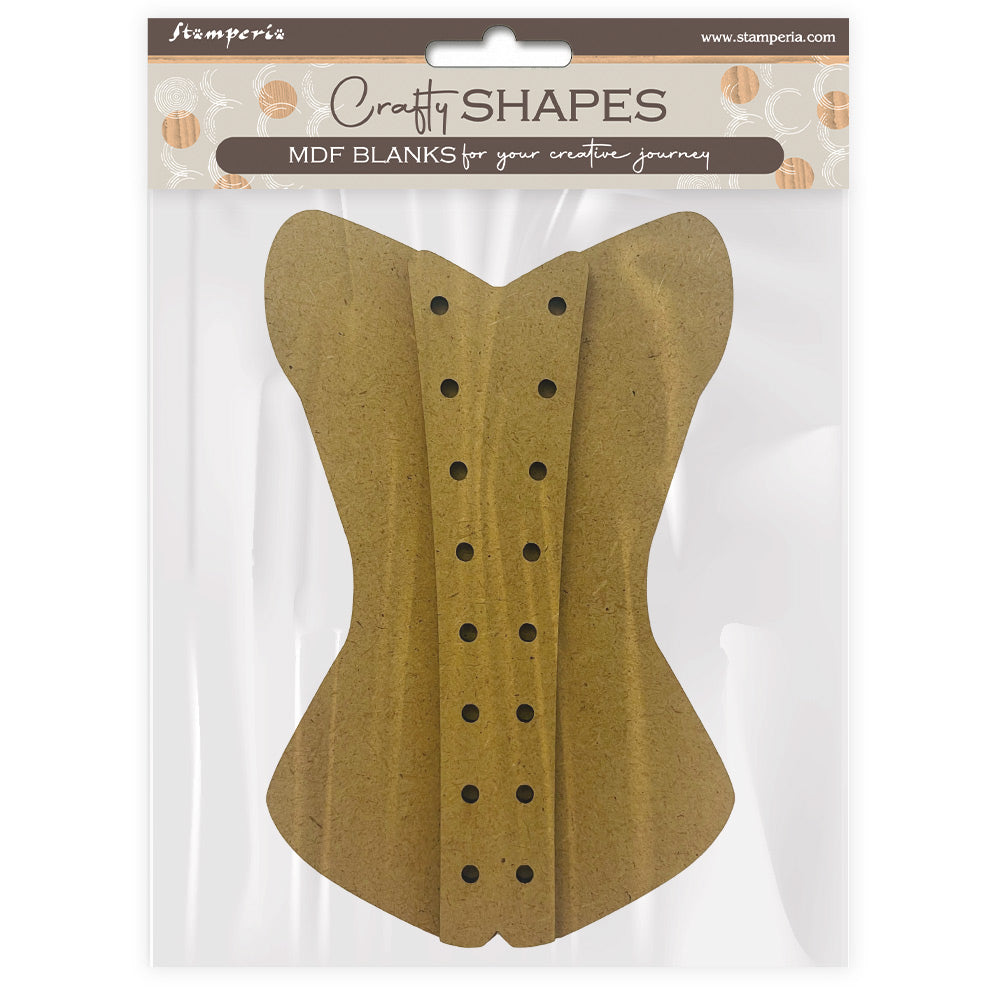 Stamperia - Crafty Shapes - Old Lace Corsets