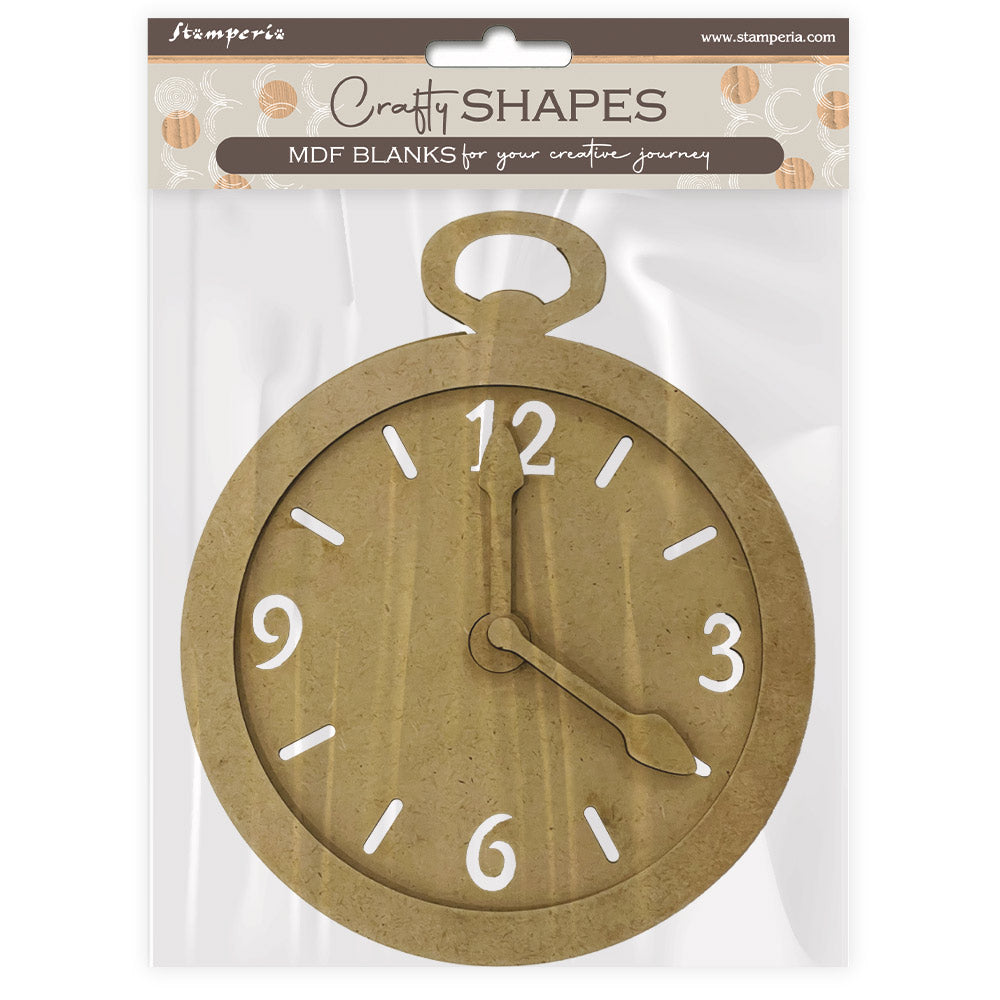 Pre Order - Stamperia - Crafty Shapes - Master of Magic clock