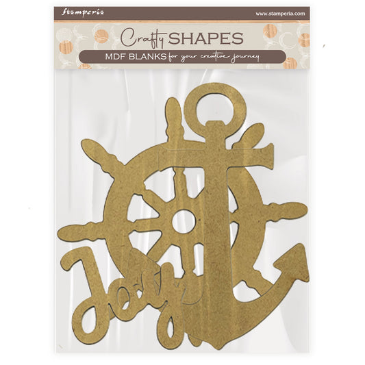 Stamperia - Crafty Shapes - Silent Sea anchor and rudder*