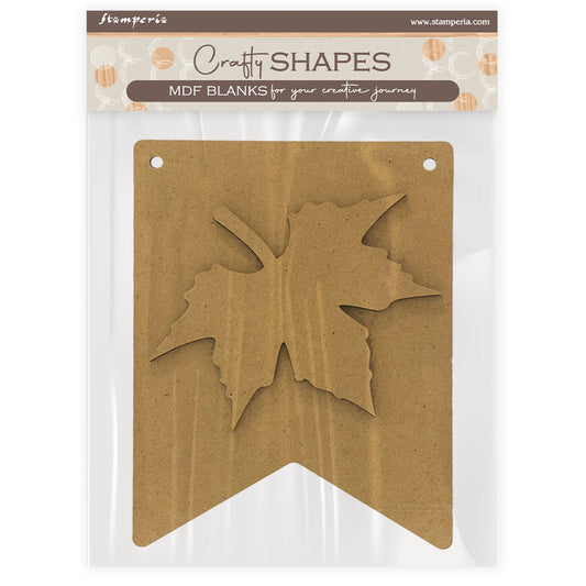 Stamperia - Crafty Shapes - Leaf