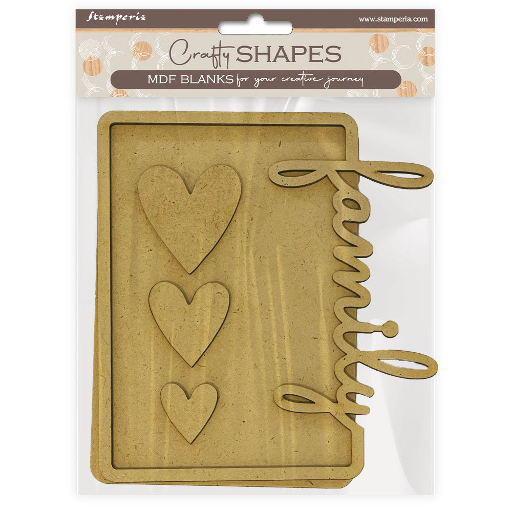 Stamperia - Crafty Shapes - Family house and mice