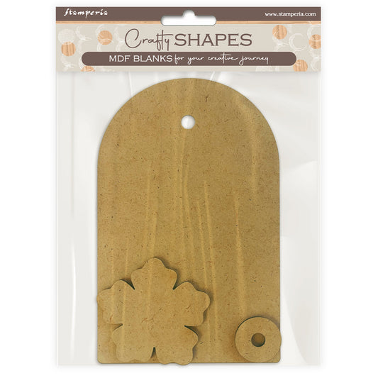 Stamperia - Crafty Shapes - Secret Diary - Tag