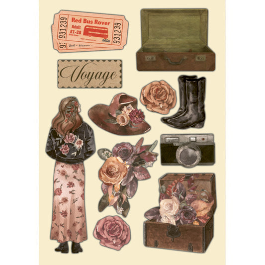 Stamperia - A5 - Wooden Shapes - Our Way
