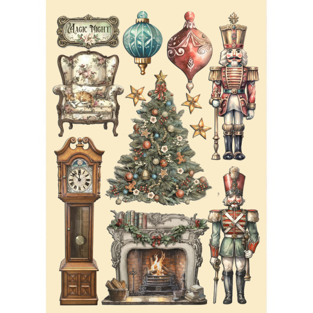 Stamperia - A5 - Wooden Shapes - The Nutcracker Soldiers