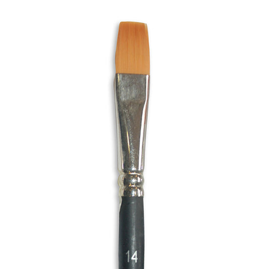 Stamperia -Flat point brush size 14 - Great for Aquacolor, Watercolors