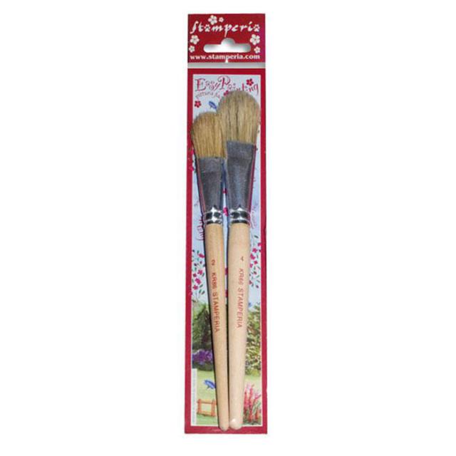 Stamperia- Set 2 standarino brushes size 4-2