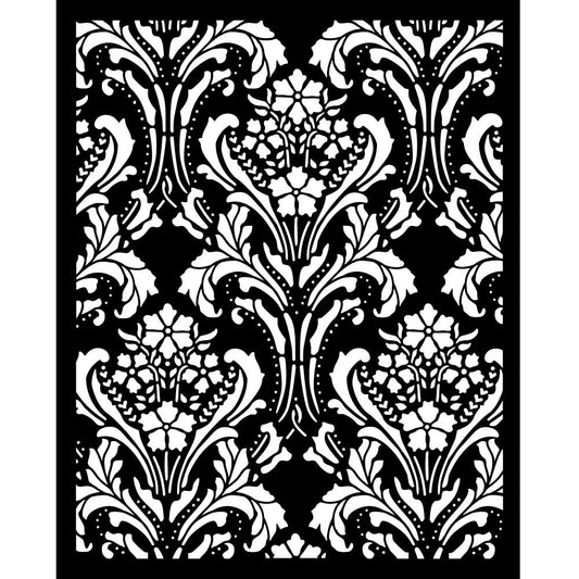 Stamperia - Mix Media Stencil - 20 X 25 Quiet Days baroque tapestry