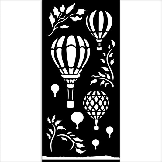 Stamperia- Thick Stencil 12 X 25cm- Air Balloons